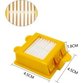 srfn ticaret Irobot Uyumlu Roomba 700 760 761 770 772 772E 774 Robot Süpürge Hepa Filtre 4 Adet thumbnail 2