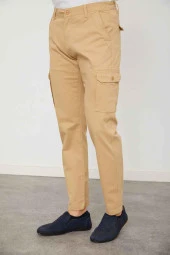CAZADOR 0012 ERKEK KARGO PANTOLON BEJ - 2