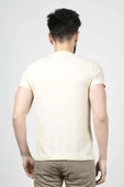 Cazador B.Yaka  K.Kol  Erkek T-şhirt 4177 Bej thumbnail 4