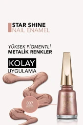 Metalik Parlak Oje - Star Shine Nail Enamel - 007 Beautıfy-8690604564170 thumbnail 4