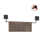 Tekno Tel EF-260 Yapışkanlı Banyo Uzun Havluluk Siyah - 1