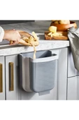 Mithra Life Katlanabilir Askılı Banyo ve Mutfak Tezgahüstü Çöp Kovası MIT1075 - 1