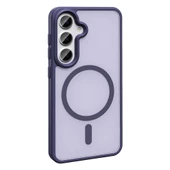Vendas Samsung Galaxy S24 Plus Kılıf Magsafe Şarj Özellikli Mat Arka Yüzey Zore Sio Kapak - 6
