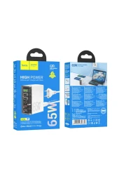 N336 Fuerza PD 65W 3 Adet Type-C 3 Adet USB Şarj Aleti thumbnail 6