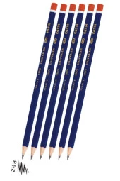 Sınav Kalemi 2.5 B 12 Adet Fatih Sınav Kurşun Kalem 2.5 B Yumuşak Uçlu Kurşun Kalem Kolay Silinebilen - 3