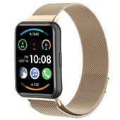 Huawei Watch Fit 4/Fit 4 Pro/Fit 3 Kordon Milano Loop Metal Kordon (Fit/Fit2 Uyumlu Değildir) - 9