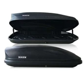 NİKEN Araç üstü tabut bagaj yük bagajı 3 kilitli siyah 450lt  NİKEN thumbnail 1