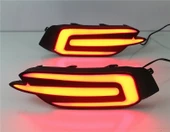 Space Honda civic fc5 uyumluarka sis led lambası e dizayn 2016+ - 3