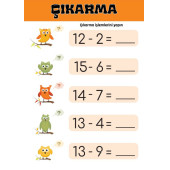 Okul Öncesi ve Birinci Sınıflar İçin Matematik Tatil Kitabı (YAZ-SİL) thumbnail 6