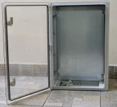 Çetsan 50x70x25 ABS Şeffaf Kapaklı Taban Saclı Pano - 1
