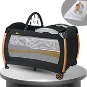Baby Home 600 Nanny 70x110 Bebek Oyun Parkı Yatak Beşik Sünger Yatak Hediye - 1
