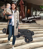 Baby Home 104 Quid Tam Yatarlı Baston Bebek Arabası - 9