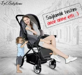 Baby Home Bh-780 Gold Zigi Çift Yönlü Bebek Arabası - 8
