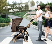 Baby Home Bh-780 Gold Zigi Çift Yönlü Bebek Arabası - 9