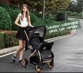 Baby Home Bh-780 Gold Zigi Çift Yönlü Bebek Arabası - 10