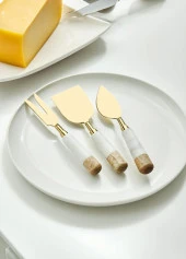 The Mia Marble Peynir Servis Takımı 3 Parça - 2