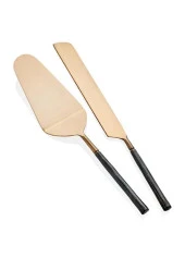 The Mia Dark Pasta Servis Takımı 2 Parça - 1