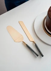 The Mia Dark Pasta Servis Takımı 2 Parça - 2