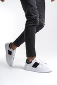 Erkek Şerit Detaylı Rahat Taban Çift Renkli Günlük Spor Ayakkabı Sneaker - 7