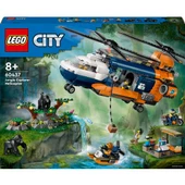 LEGO City 60437 Orman Kaşifinin Helikopteri Kamp Yerinde (881 Parça) - 3