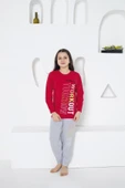 Estiva 24472 Kız Çocuk Uzun Kollu Pijama Takımı thumbnail 2