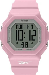 REEBOK RV-TRU-U9-PQPQ-WW DİJİTAL PEMBE SİLİKON KORDON KADIN KOL SAATİ thumbnail 1