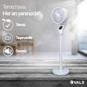 Vals SF 10 VADC Valstronot 3D Salınım Uzaktan Kumandalı Vantilatör - Beyaz - 6