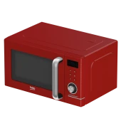 Beko BMD 220 K Retro 21 lt Kırmızı Mikrodalga Fırın - 2