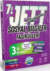 7. Sınıf Sosyal Bilgiler JETT Soru Fasikülleri Ünlüler Yayınları - 1
