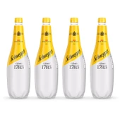 Schweppes Tonik 1 lt x 4 Adet - 1