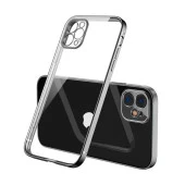 Apple iPhone 12 Pro Silikon Kılıf - Gümüş thumbnail 2