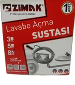 Zimak Lavabo Gider Açma Sustası 8m Zmk1613 - 3