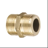 Hortum Eki, Sarı Düz 3/8 x 3/8 Nipel, Rekor 1 Adet - 2