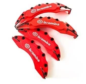 Seat Favorit Uyumlu Brembo Kırmızı Kaliper Kapağı 4 Parça Ön Arka Set thumbnail 2