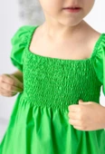 ZEYLAND YEŞİL KIZ ÇOCUK ELBİSE thumbnail 5