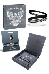 Beşiktaş Orijinal 2'li Silikon Bileklik Hediyelik Ahşap Kutulu - 1