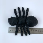 3D Hareketli Sevimli Örümcek Figürlü Oyuncak - Siyah thumbnail 5