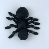 3D Hareketli Sevimli Örümcek Figürlü Oyuncak - Siyah thumbnail 7