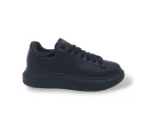 Best Of 8561 Erkek Siyah Kalın Taban Günlük Spor Casual Ayakkabı thumbnail 1