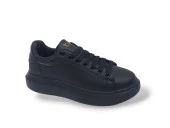 Best Of 8561 Erkek Siyah Kalın Taban Günlük Spor Casual Ayakkabı thumbnail 4