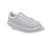 Best Of 150 Erkek Beyaz Kalın Taban Günlük Spor Casual Ayakkabı thumbnail 4