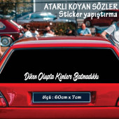 araba şarkı sözleri atarlı ukala türkçe şarkı anlamlı sözler - cam yazıları sticker etiket yapıştırma - 1