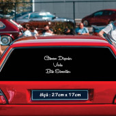gitmem diyenler atarlı ukala türkçe şarkı anlamlı sözler - cam yazıları sticker etiket yapıştırma - 1