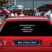 herkesin bir yeri var atarlı ukala türkçe şarkı anlamlı sözler - cam yazıları sticker etiket yapıştırma - 1
