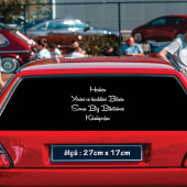araba yazıları atarlı ukala türkçe şarkı anlamlı sözler - cam yazıları sticker etiket yapıştırma - 1