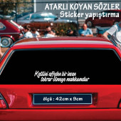 atarlı sözleratarlı ukala türkçe şarkı anlamlı sözler - cam yazıları sticker etiket yapıştırma - 1