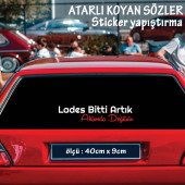 lades bitti atarlı ukala türkçe şarkı anlamlı sözler - cam yazıları sticker etiket yapıştırma - 1