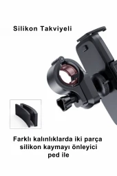 Fuchsia YSD-C127 Çok Fonksiyonlu Gidon Motosiklet Bisiklet Tutucu thumbnail 6