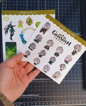 Genshin - Alhaitham 2'li Sticker Seti Parlak Kağıt thumbnail 8