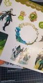 Genshin - Alhaitham 2'li Sticker Seti Parlak Kağıt thumbnail 7
